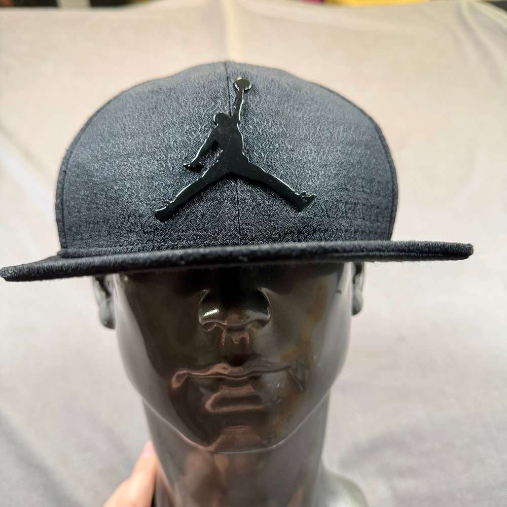 Jordan Jumpman Youth Hat Black‎ Elephant Print Snapback Athletic Cap